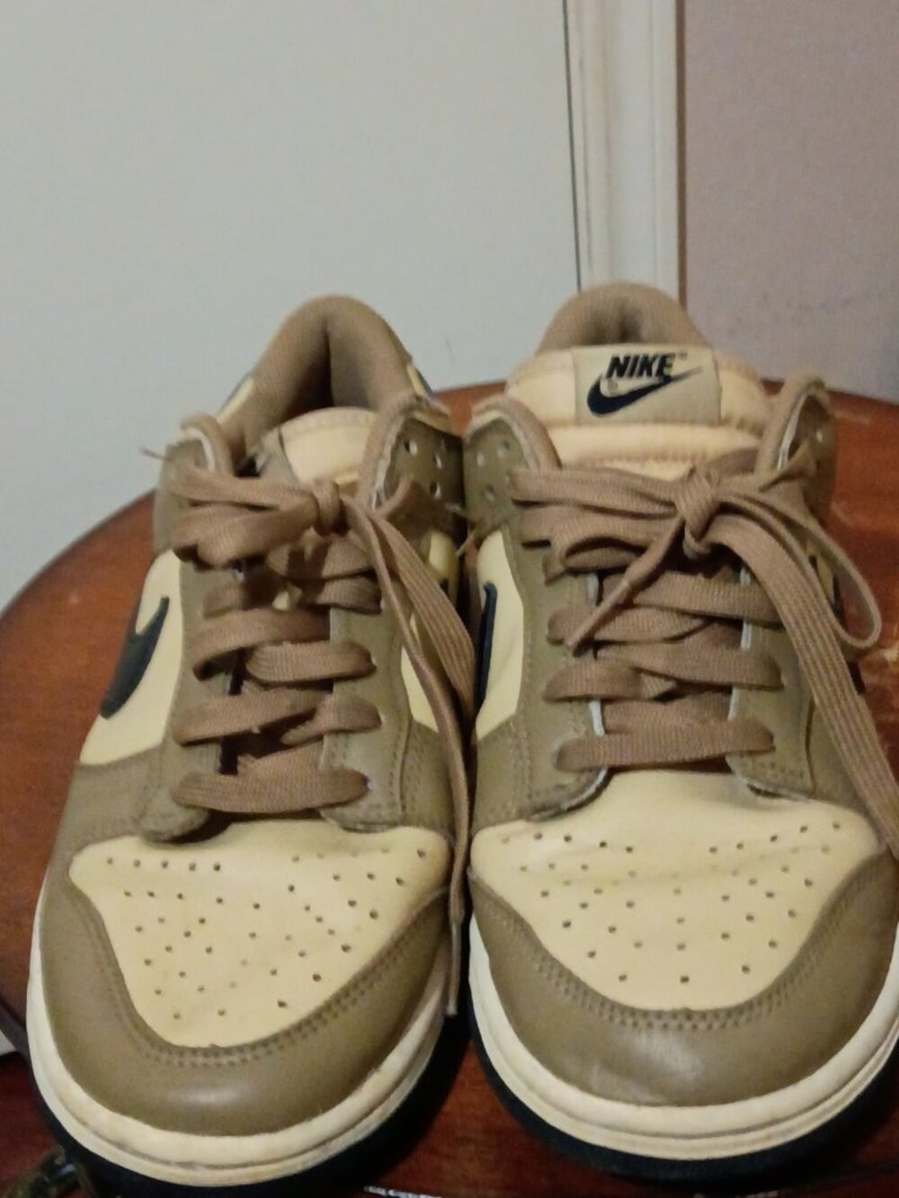 Nike Dunk Low 'Dark Driftwood' Sneakers [DD1503-200] Women's Size 8.5 - Picture 5 of 14